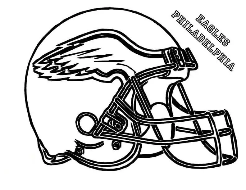 Eagles Philadelphia Coloring Page Free Printable Coloring Pages for Kids
