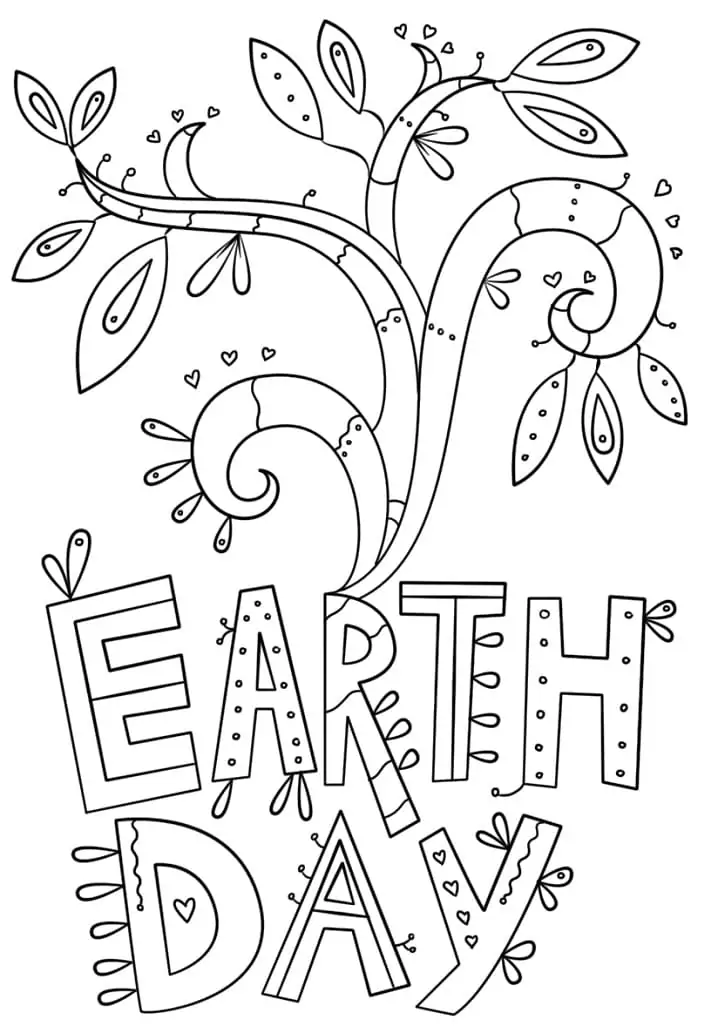 Earth Day Doodle