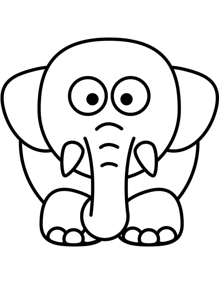 Einfacher Elefant