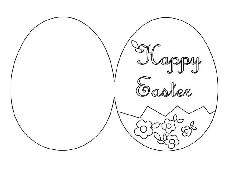 Easy Happy Easter Card