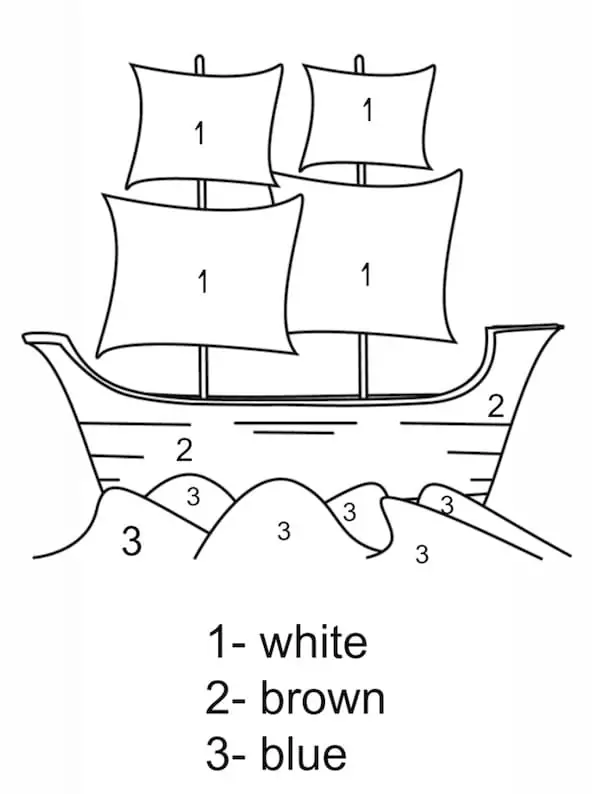 Easy Ship Color by Number