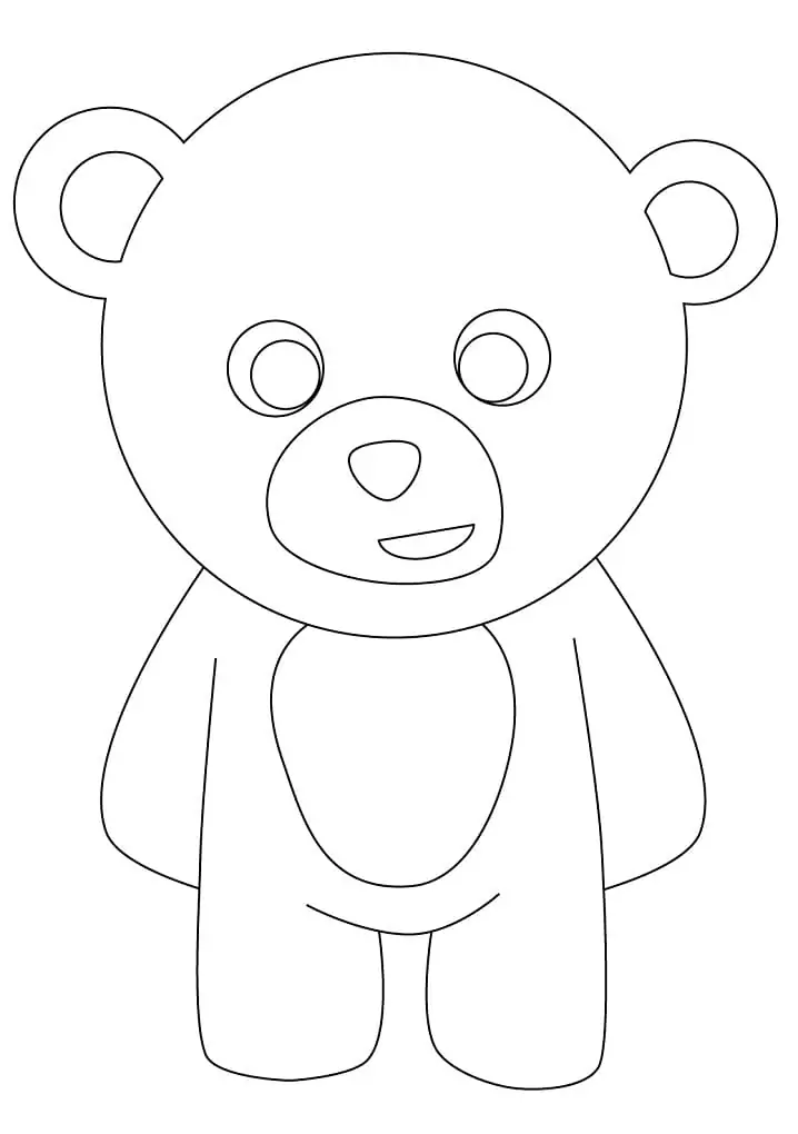 Einfacher Teddybär