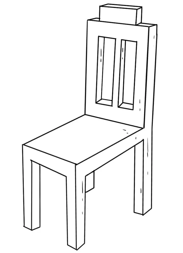 Coloring Pages  Printable Wood Chair Coloring Pages for Kids
