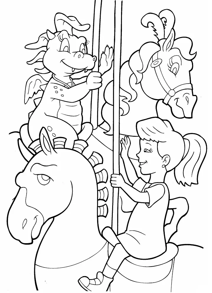 Emmy, Dragon and Carousel