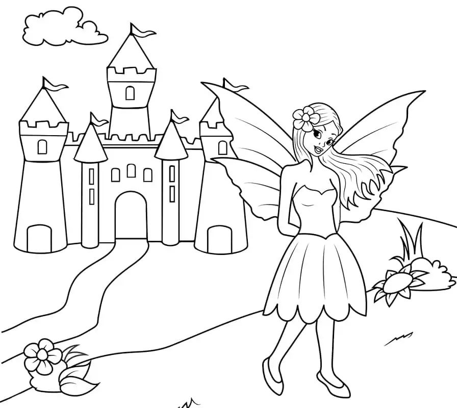 Fairy and Castle