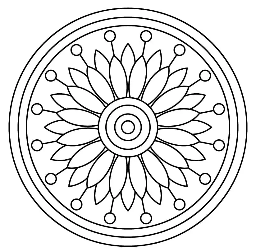 Fantastic Flower Mandala