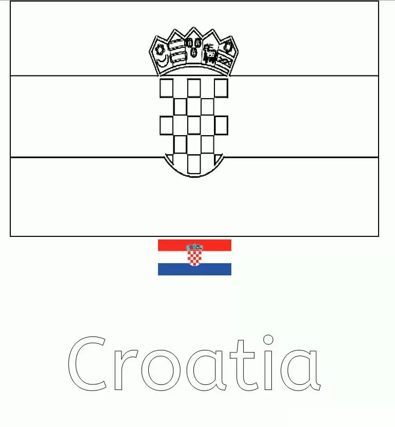 Flag of Croatia 1