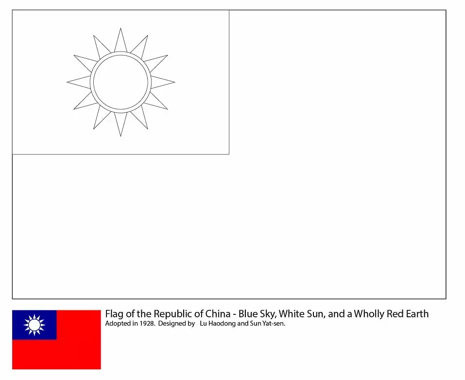 Flag of the Taiwan