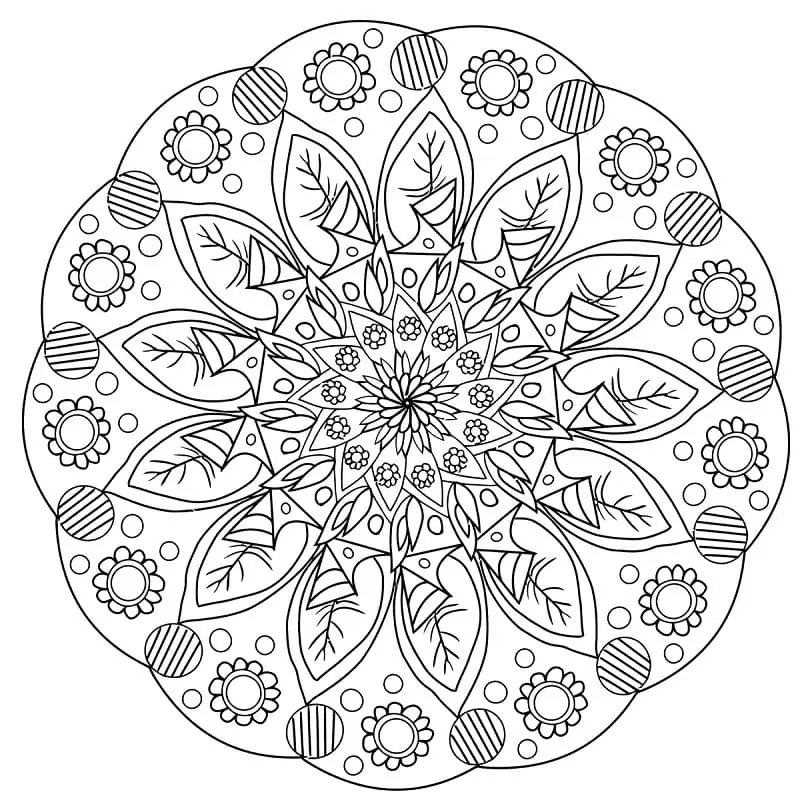 Flower Mandala 16