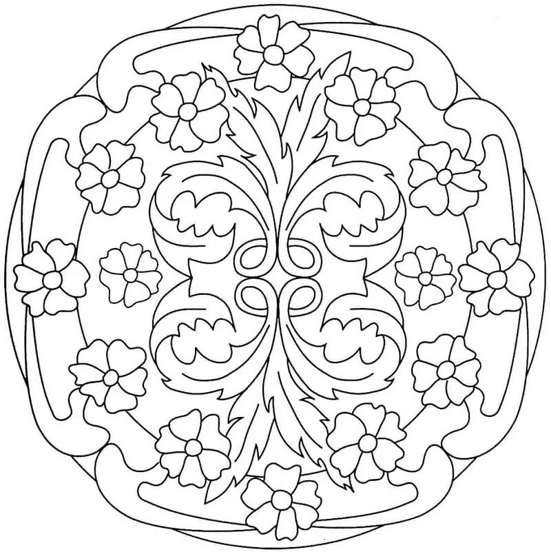 Flower Mandala 5