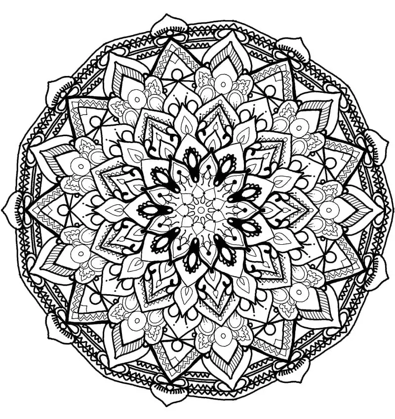 Flower Mandala 8