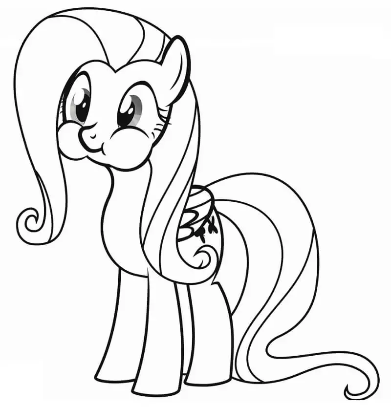 Fluttershy with Funny Face