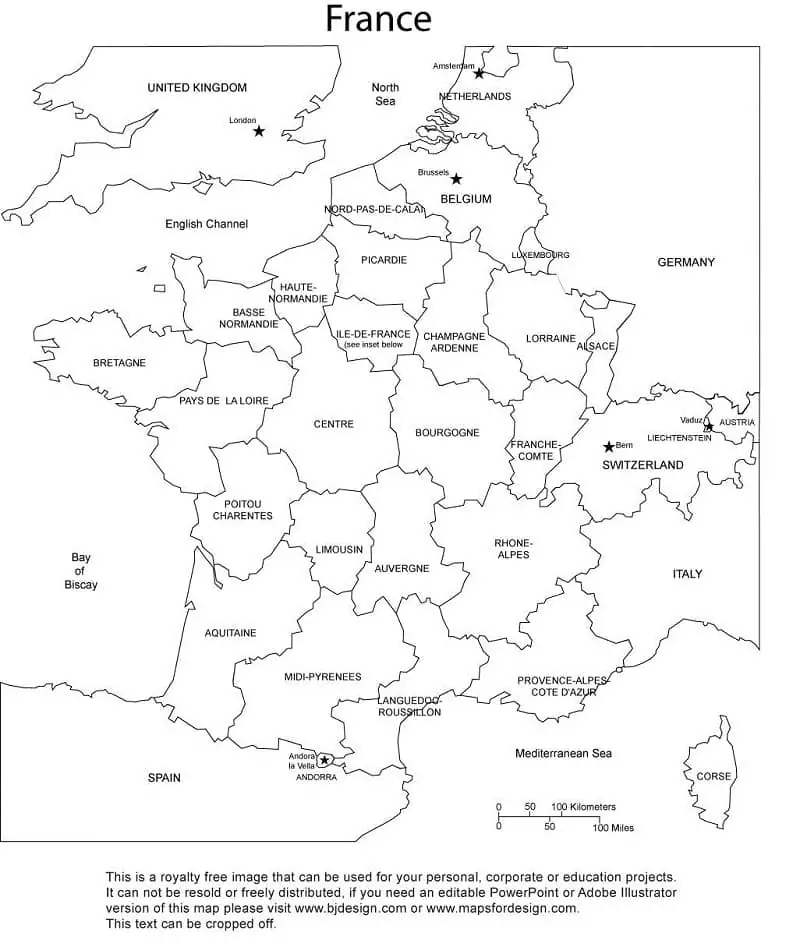 France Map 1