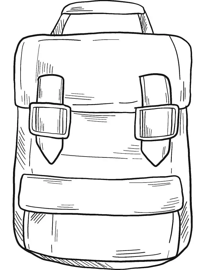 Free Printable Backpack Coloring Page - Free Printable Coloring Pages ...
