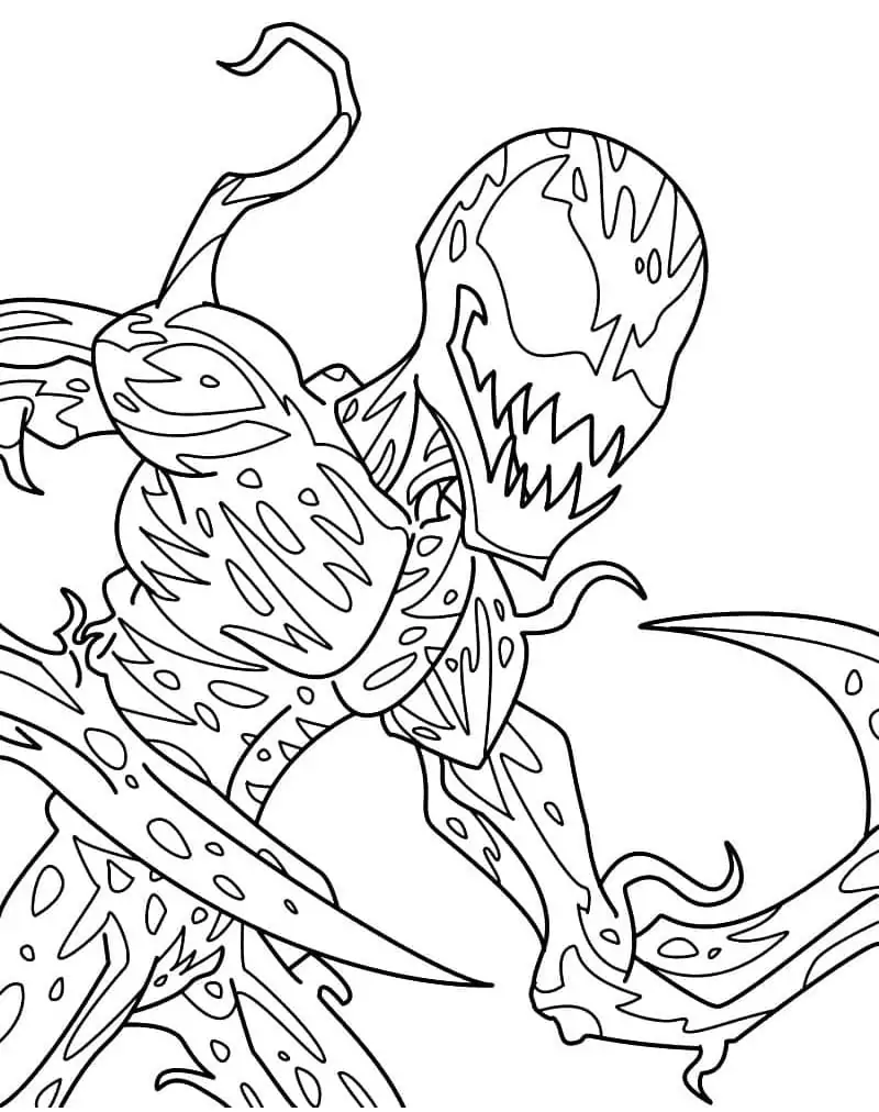 Carnage - Coloring Pages