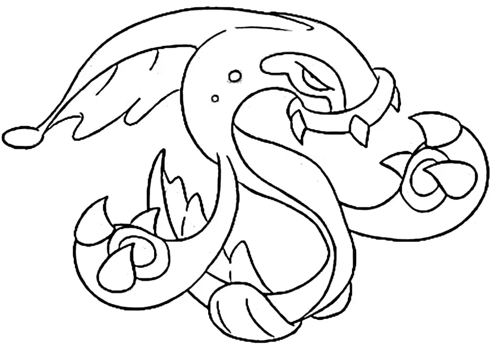 eelektross coloring page png pokemon ready for download