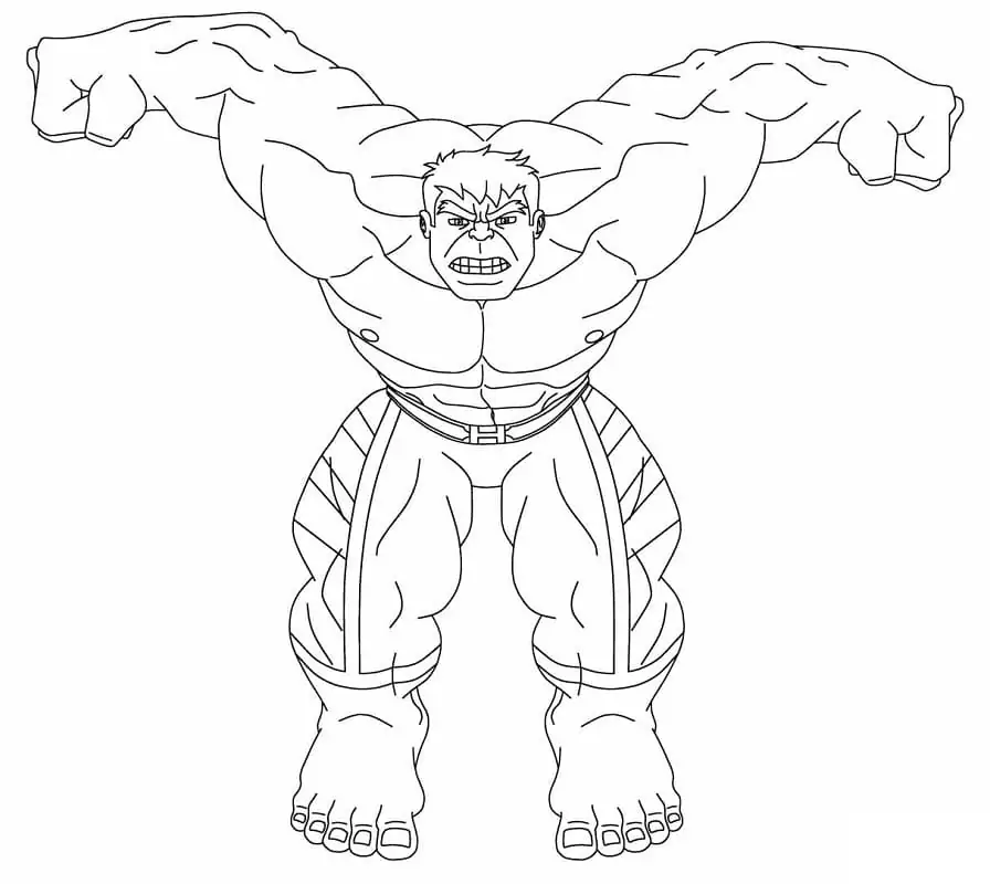15+ The Hulk Coloring Pages