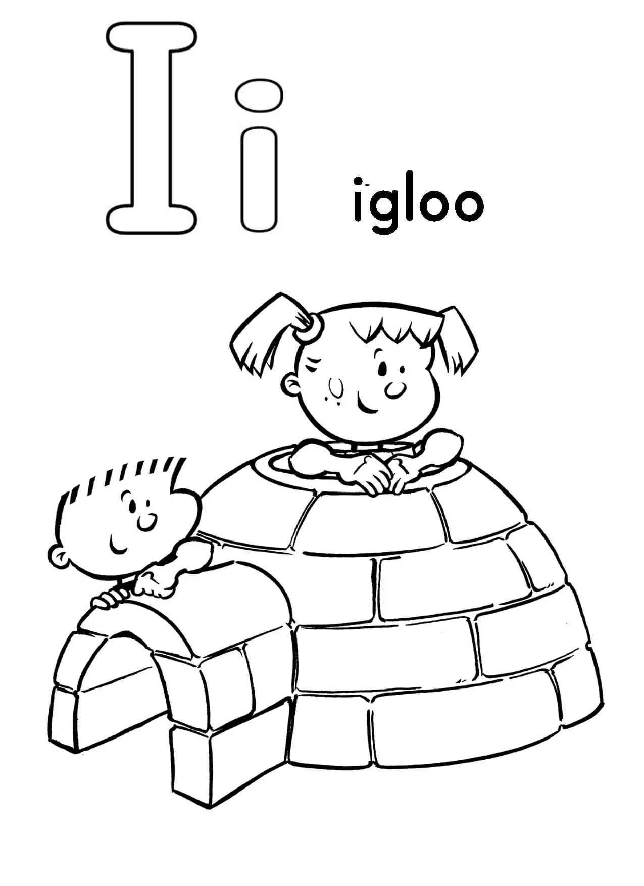 Free Igloo for Kids