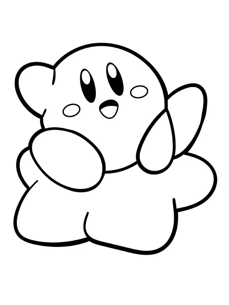 Kostenloser Kirby zum Drucken