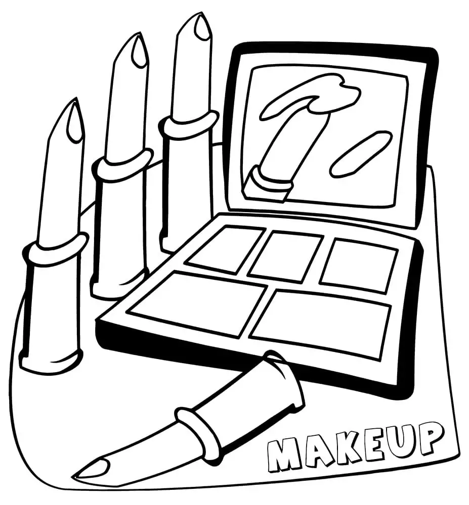 Makeup Malvorlagen Kostenlose