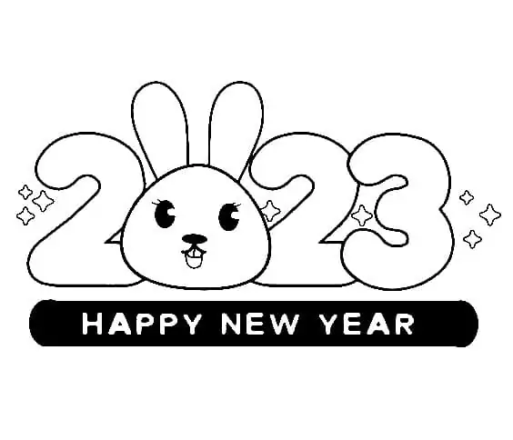 Free Printable Happy New Year 2023