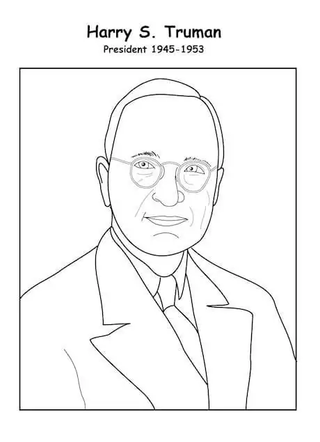 Free Printable Harry S. Truman