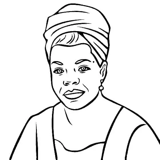 Kostenlos ausdruckbare Maya Angelou