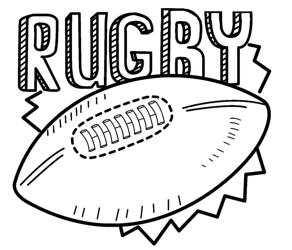 Kostenloses Rugby zum Ausdrucken