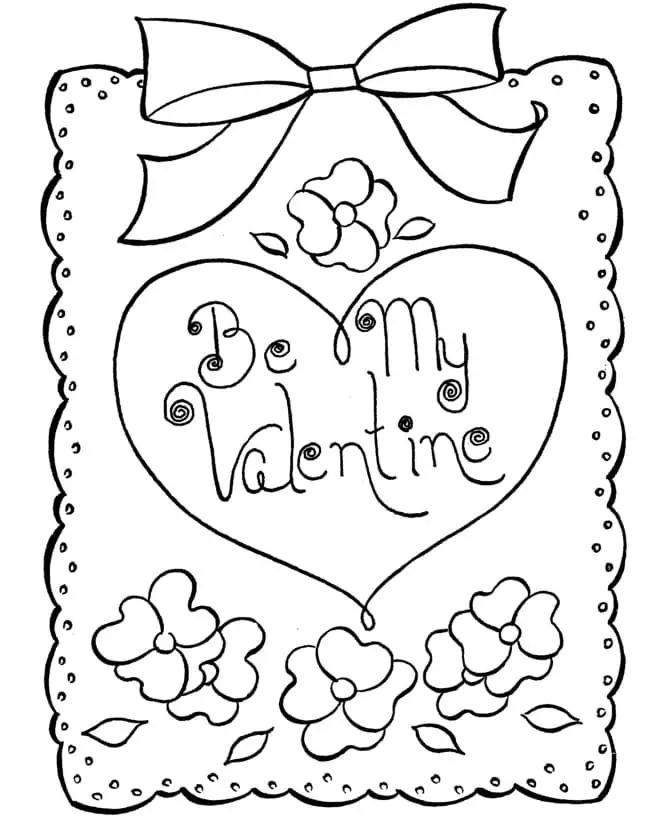 Free Printable Valentine Card