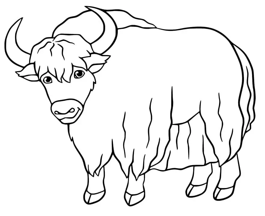 Free Printable Yak