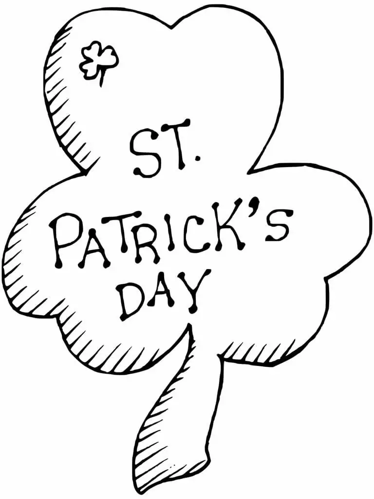 Free St. Patrick's Day Shamrock