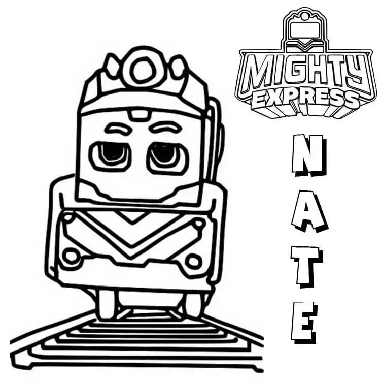 Freight Nate from Mighty Express