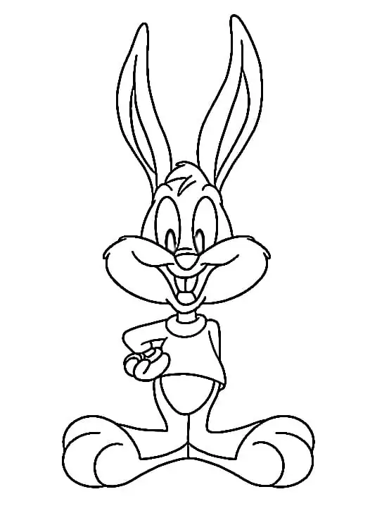 Friendly Buster Bunny
