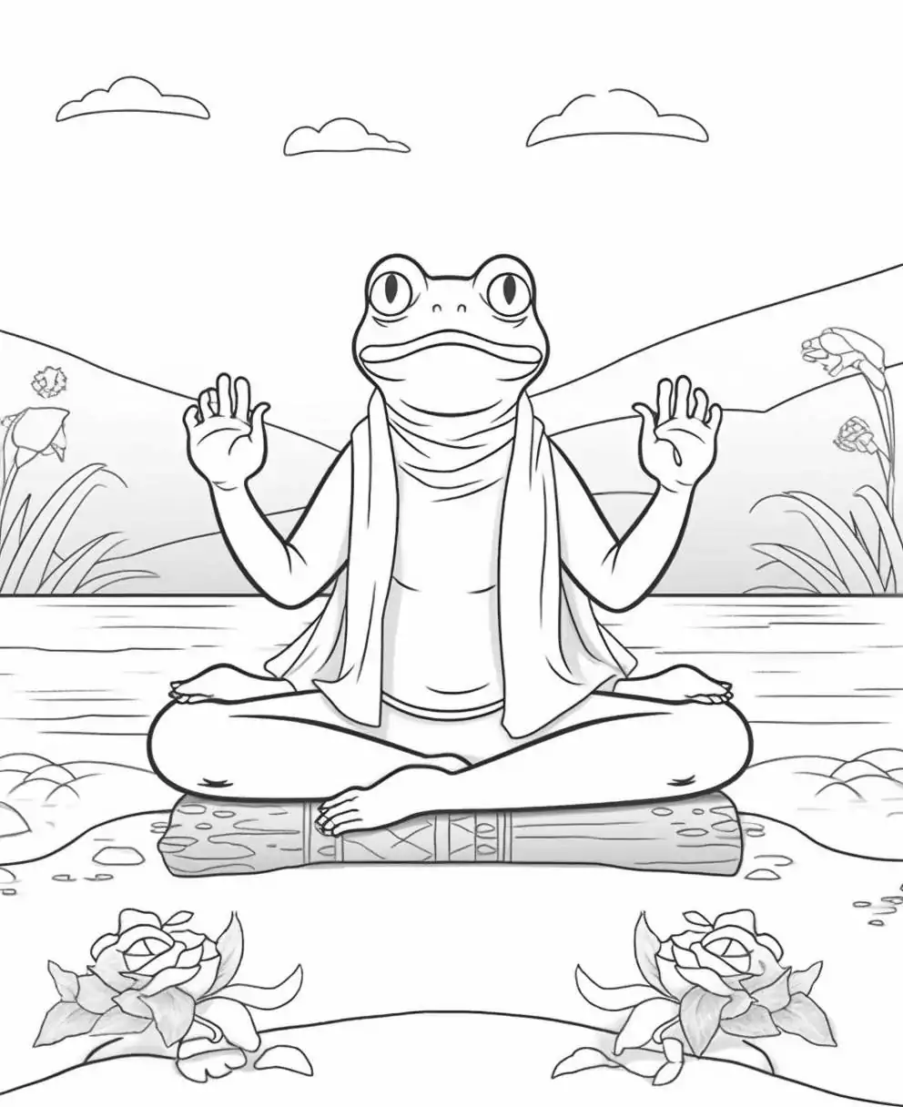 Frog International Yoga Day