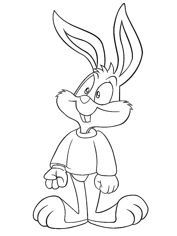 Funny Buster Bunny