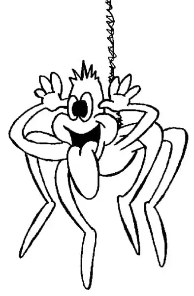 Funny Cartoon Spider