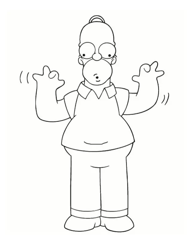Funny Homer Simpson 1
