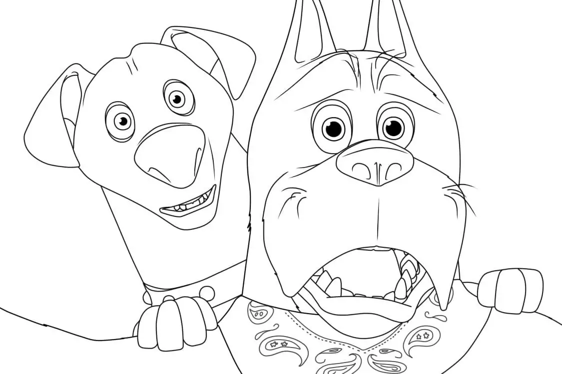 Ace And Batman Coloring Page - Free Printable Coloring Pages For Kids