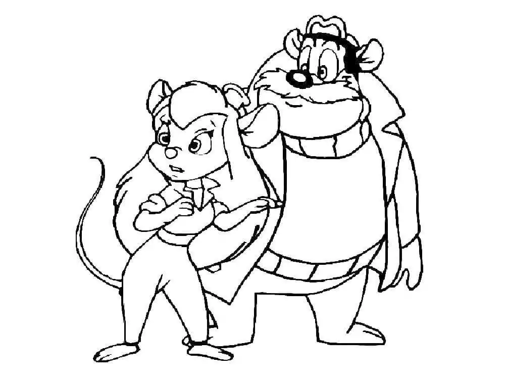 Gadget Hackwrench and Monterey Jack