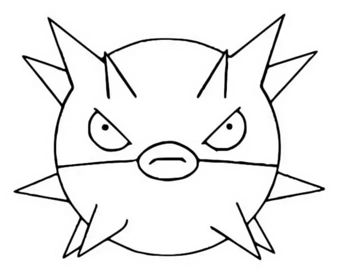Gen 2 Pokemon Qwilfish