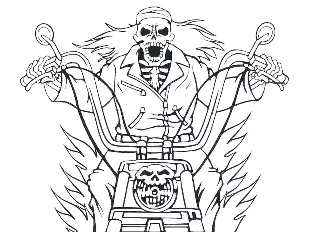 Ghost Rider Laughing