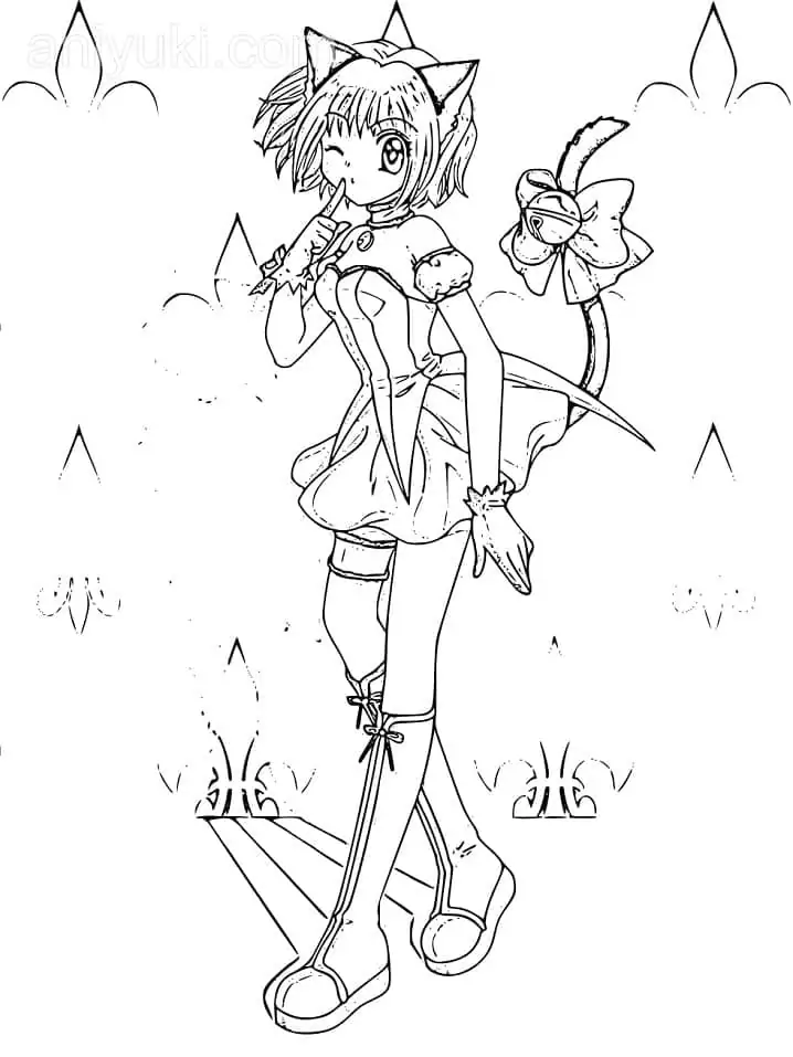 Girl from Tokyo Mew Mew 