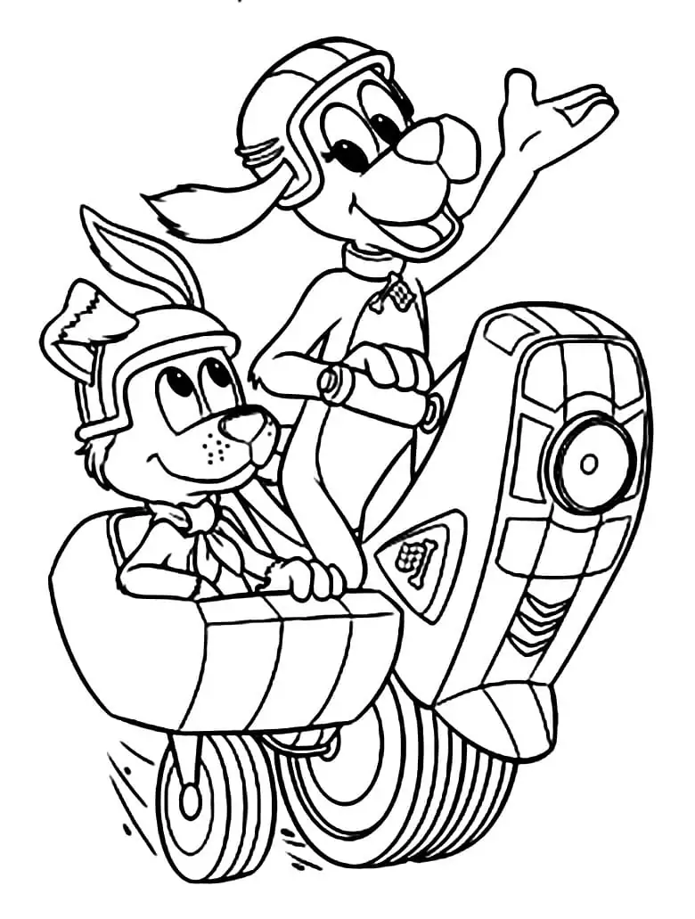18+ Go Dog Go Coloring Pages