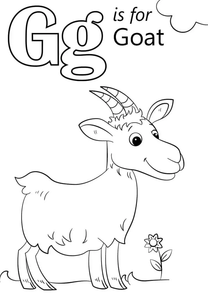 Goat Letter G