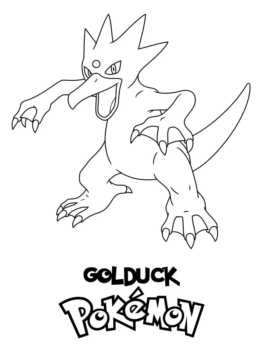 Golduck Gen 1 Pokemon