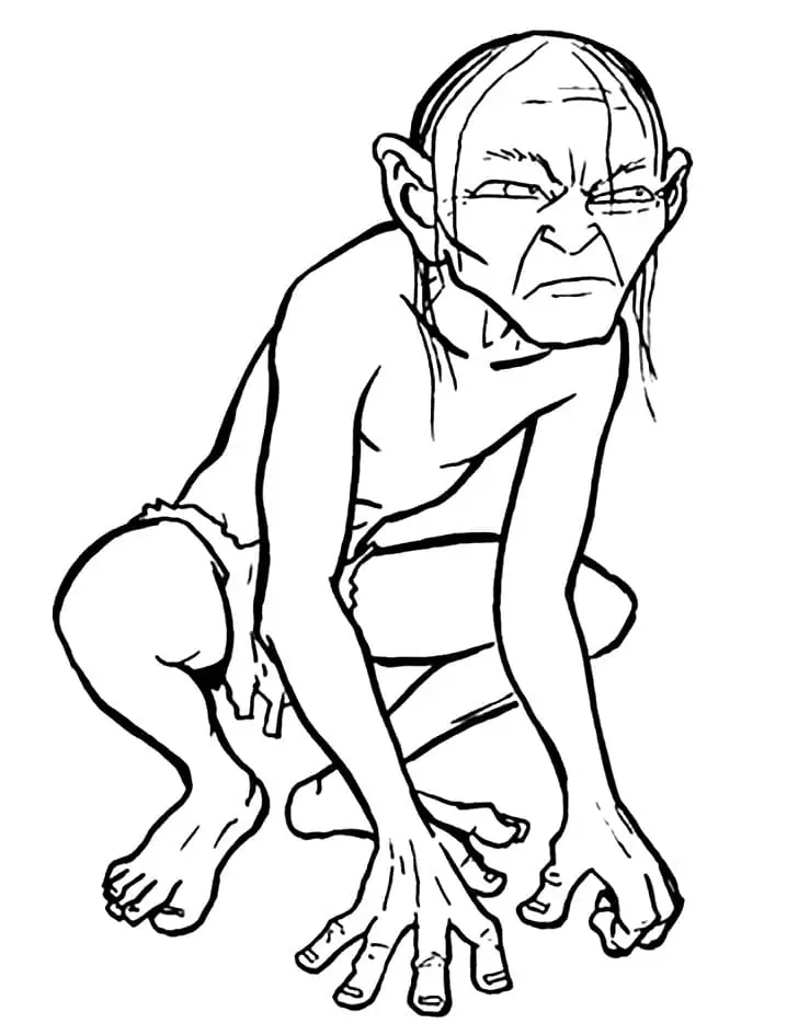 Gollum is Angry