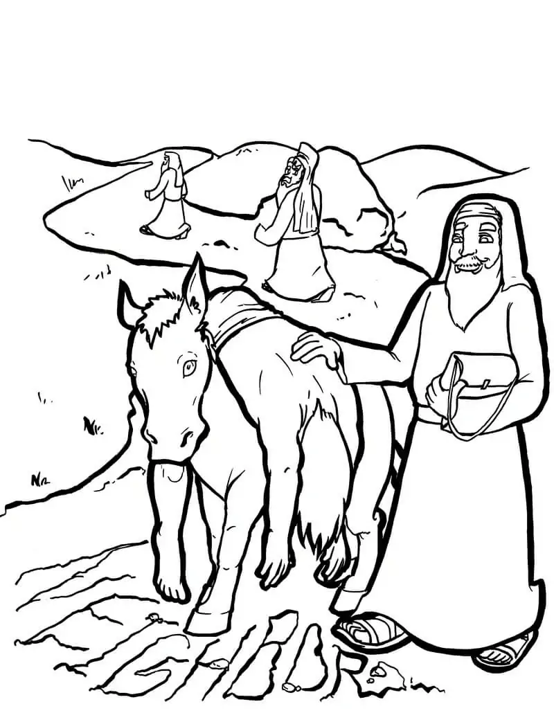 Good Samaritan 15 Coloring Page - Free Printable Coloring Pages for Kids