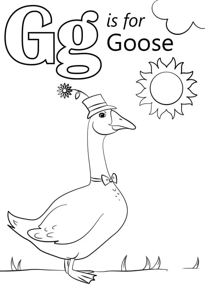 Goose Letter G