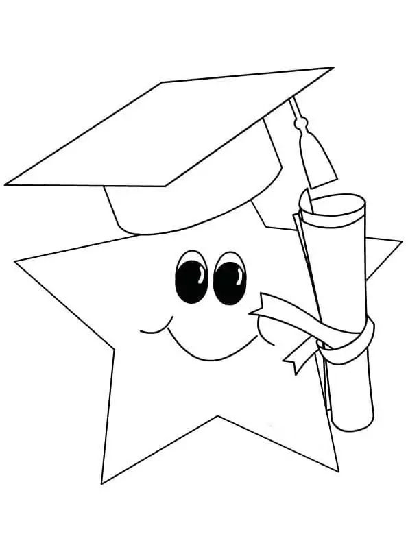 Graduierungs-Stern