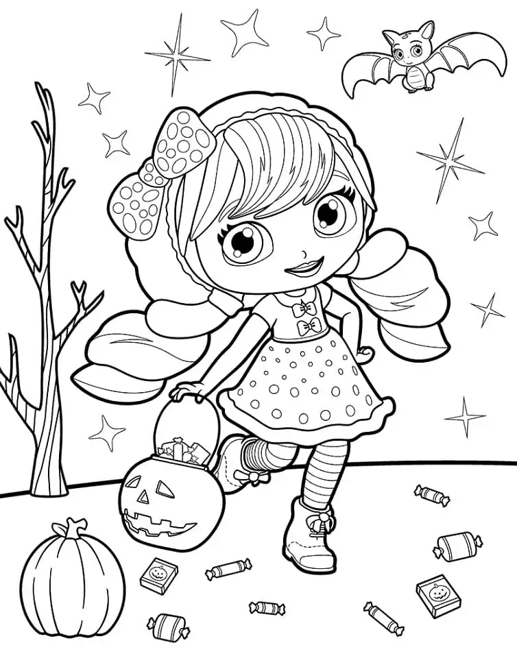 Little Charmers Dot to Dot Coloring Page - Free Printable Coloring ...